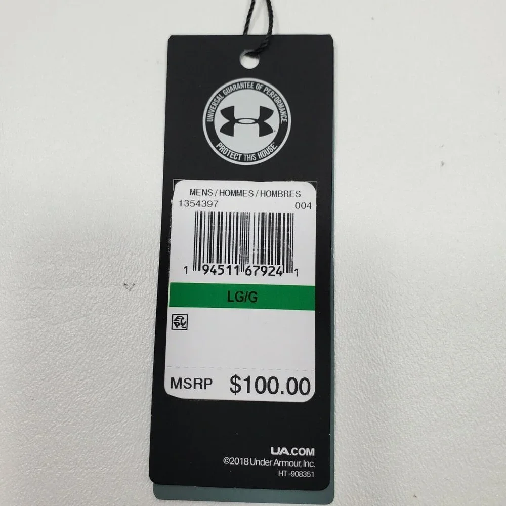 Under Armour Men’s IntelliKnit Phantom 2 Crew Sweatshirt 1354397-004 Men's Sz L - Picture 9 of 12